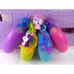 4 Collectible Bananas Huggers Crushie Characters